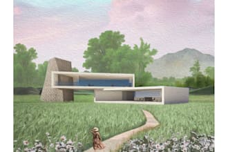 professional architectural collages and visual presentations