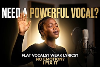 create modern gospel production for youtube christian with worship vocals