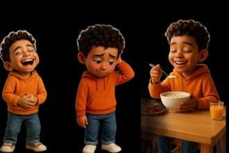 do 3d model character 3d game character design 3d game art