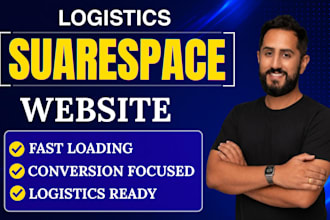 design high performance squarespace logistics websites via fluid engine
