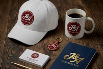 design a gritty vintage logo for your brand