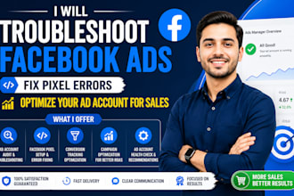 troubleshoot facebook ads fix pixel errors optimize your ad account for sales