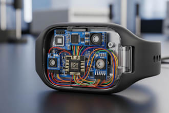 wearable health monitoring device with pcb, sensors and firmware esp32