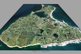 create a fantastic 2d, 3d map for your book or board game