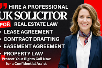 uk solicitor for real estate law property law easement agreement lease agreement
