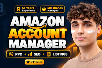 be your amazon account manager, amazon fba expert