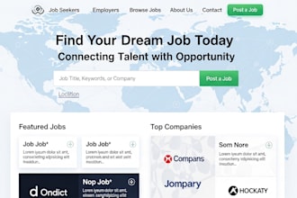 do recruitment website job hiring staffing job portal job board agency website