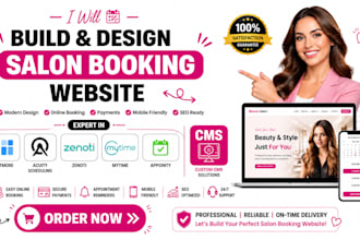build setmore acuity scheduling zenoti mytime appointy cms salon booking website