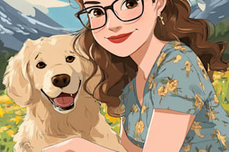 create a disney cartoon character for you