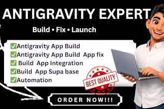 build animated websites,software fast with antigravity ide