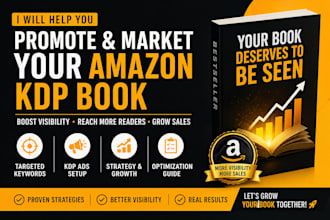 amazon book promotion amazon kdp book promotion boost amazon kdp book