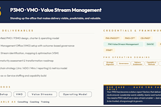 set up your pmo, p3mo and vmo governance and portfolio management framework