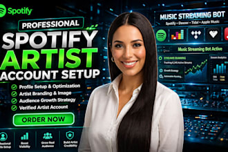 setup and optimize your spotify artist account for music growth and branding