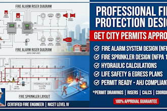 design fire protection and fire alarm systems for city permits