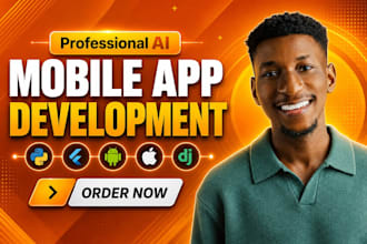 mobile app development ios app development webapp android app flutter developer