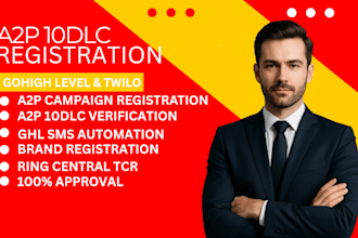 do a2p 10dlc registration, tcr brand campaign and fix SMS compliance