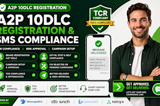 a2p 10dlc registration website tcr compliant