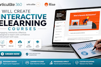 develop advanced articulate storyline gamification, rise 360 with complex logic