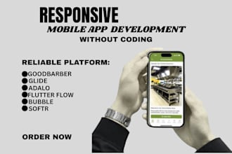 build a flutterflow mobile app mvp or business app