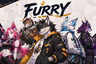 make a furry nsfw or sfw in my artistic style