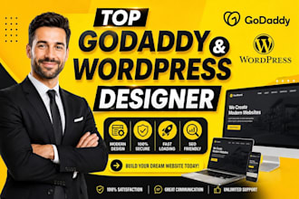 design godaddy website and perform expert godaddy SEO optimization