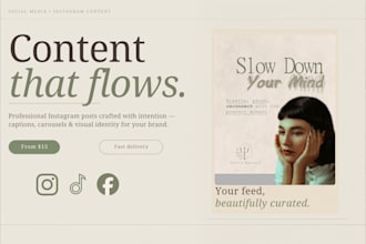 design eyecatching instagram posts for your brand