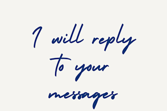 reply to massages in english or polish