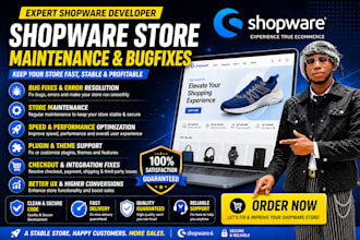 fix bugs  maintain optimize your shopware store performance