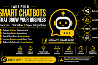 build chatbots with botpress voiceflow zapier integrations