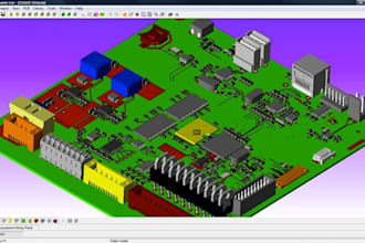 make rf pcb with firmware,layouts and schametics ready for manufacture