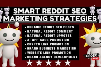 reddit seo post for ai tool crypto saas iptv ecommerce travel affiliate website