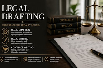 do legal drafting, legal writing and contract writing