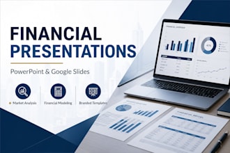 do modern presentation design and investor pitch deck design