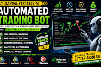 convert manual forex trading strategies into automated bots