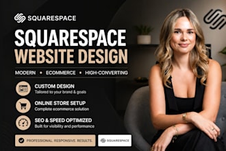 build squarespace blog website redesign ecommerce store squarepsace SEO set up