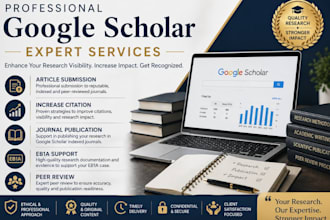 write and publish research articles on google scholar journals