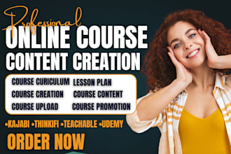 create upload and launch your online course on kajabi thinkific teachable udemy