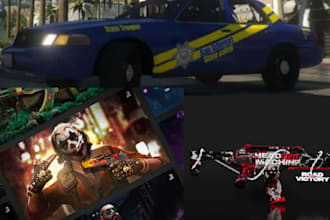make fivem rust dayz scum and arma 3, custom map, skin, scripts, mods