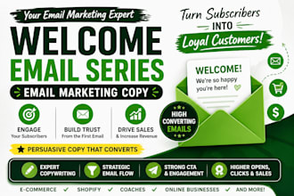 be your email marketing expert welcome email series email marketing copy