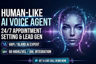 build a human like ai voice agent for appointment setting and lead gen