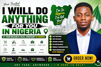 do anything in nigeria run tasks errands virtual assitant market research