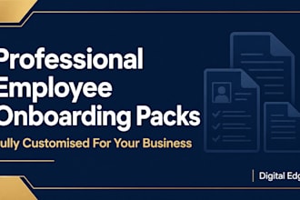 create professional employee packs for your business