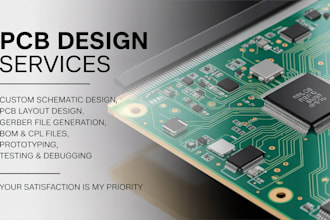 design professional pcb schematics and layouts