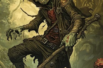 fantasy horror and fantasy horror character
