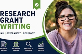 scientific research grant proposal writing, nih government grant writing