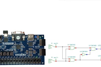 do verilog, vhdl, systemverilog rtl design and fpga projects using xilinx vivado