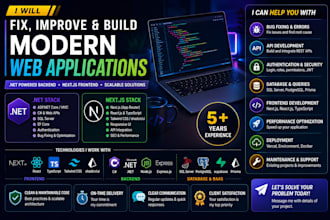 fix front and back end issues fast