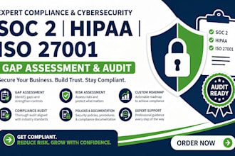 do soc 2 hipaa iso 27001 compliance gap assessment and audit