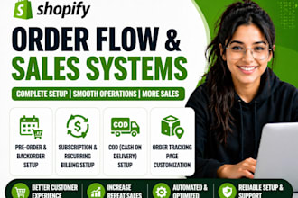 setup shopify pre order backorder subscription cod and order tracking page