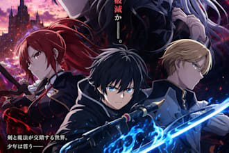 design professional company logo and custom anime posters